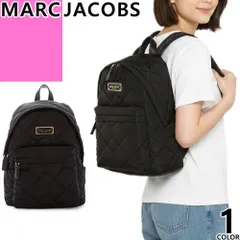 マークジェイコブス MARC JACOBS リュック バックパック レディース キルティング ナイロン ロゴ 軽量 おしゃれ A4 ブランド 黒 ブラック QUILTED NYLON BACKPACK M0011321