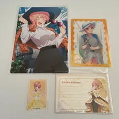 中野一花　五等分の花嫁　カードほか計4点　id:8sq