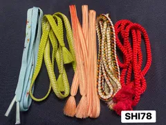 【まとめ売り】帯締め　5点　正絹　未使用あり　着物　和装　SHI78