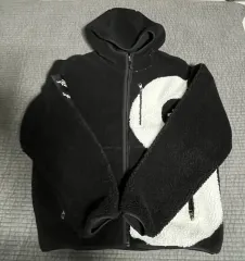 Supreme THE NORTH FACE ザノースフェイス S ロゴ フリース ブラック