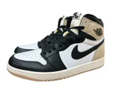 NIKE (ナイキ) Air Jordan 1 エアジョーダン Retro High レトロ OG Latte ラテ ハイカットスニーカー FD2596-021 28cm US10 ホワイト系 メンズ/027