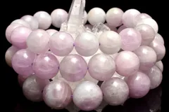 バイカラー◇結晶美 クンツァイト　12mm　ブレスレット 1個売り パワーストーン 天然石 _BG6222-12