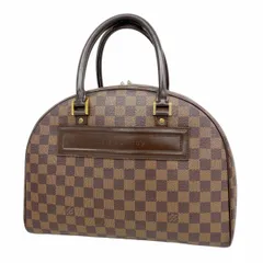 【5pb2579】ルイヴィトン ハンドバッグ ダミエ ノリータ N41455 エベヌ【中古】レディース