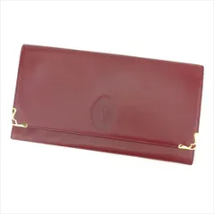 【最大30％OFF★ウィンターセール】カルティエ CARTIER クラッチバッグ マストライン ボルドー レディース 中古