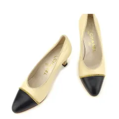 2026年最新】シャネル chanel バイカラーパンプスの人気アイテム