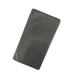 【最大30％OFF★ウィンターセール】ルイ・ヴィトン LOUIS VUITTON 札入れ タイガ ポルトバルールカルトクレディ ブラック レディース 中古