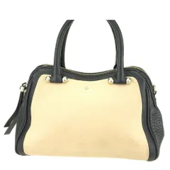 【最大30％OFF】ケイトスペード Kate Spade ハンドバッグ ベージュ ブラック レディース 中古