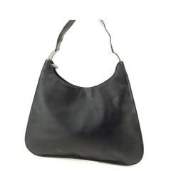 希少 美品 グッチ ショルダーバッグ G金具 ハーフムーン A4可能 肩掛け