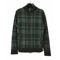 【PAULSMITHJEANS】299552 87MN ジップアップチェック長袖カーディガンのサムネイル