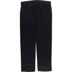 古着 リーバイス Levi's 505 ブラックデニム テーパードデニムパンツ メンズw34相当/eaa419929