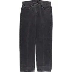 古着 リーバイス Levi's 505 ブラックデニム テーパードデニムパンツ メンズw31相当/eaa419435