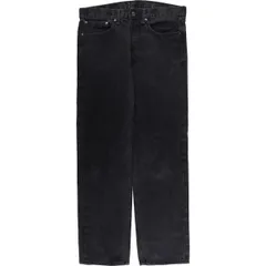 古着 リーバイス Levi's 505 ブラックデニム テーパードデニムパンツ メンズw34相当/eaa419416