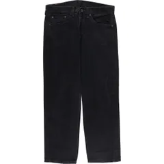 古着 リーバイス Levi's 505 ブラックデニム テーパードデニムパンツ メンズw32相当/eaa419444