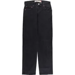 古着 00年代 リーバイス Levi's 505 REGULAR FIT ブラックデニム テーパードデニムパンツ メンズw29相当/eaa419458