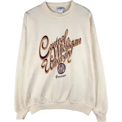 古着 90年代 PLUMA SANTEE カレッジスウェットシャツ トレーナー USA製 メンズXL相当 ヴィンテージ/eaa480755