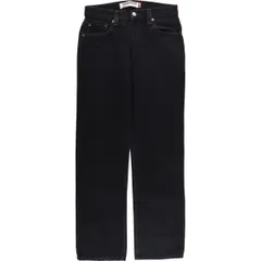 古着 00年代 リーバイス Levi's 505 REGULAR FIT ブラックデニム テーパードデニムパンツ メンズw30相当/eaa419703