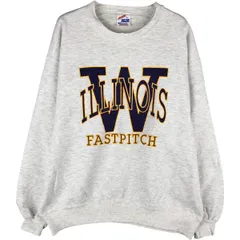 古着 80~90年代 ジャージーズ Jerzees カレッジスウェットシャツ トレーナー USA製 メンズL相当 ヴィンテージ/eaa480348