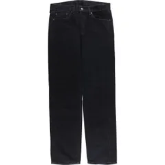 古着 リーバイス Levi's 505 ブラックデニム テーパードデニムパンツ メンズw30相当/eaa419447