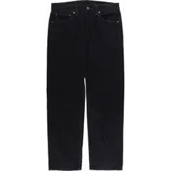 古着 リーバイス Levi's 505 ブラックデニム テーパードデニムパンツ メンズw32相当/eaa419722