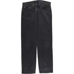 古着 リーバイス Levi's 505 ブラックデニム テーパードデニムパンツ メンズw33相当/eaa480078