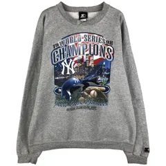 古着 90年代 スターター Starter MLB NEW YORK YANKEES ニューヨークヤンキース プリントスウェットシャツ トレーナー/eaa483047