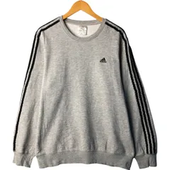 古着 00年代 アディダス adidas ロゴスウェットシャツ トレーナー メンズL相当/eaa419320