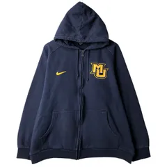 古着 00年代 ナイキ NIKE TEAM スウェットフルジップパーカー メンズXL相当/eaa602509