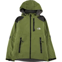 古着 ザノースフェイス THE NORTH FACE SUMMIT SERIES サミットシリーズ フード付き ソフトシェルジャケット メンズXXL相当/eaa572541