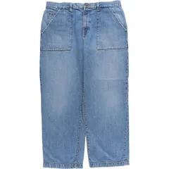 古着 00年代 トミーヒルフィガー TOMMY HILFIGER ストレートデニムパンツ メンズw37相当/eaa569970