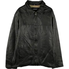 古着 ドッカーズ Dockers 中綿入り レザーブルゾン メンズXL相当 スイングトップタイプ/eaa553079