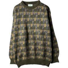 Acne Studios エメラルドグリーン Vネック ベロアポロセーター - メルカリ