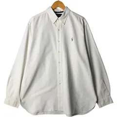 古着 ラルフローレン Ralph Lauren CLASSIC FIT 長袖 ボタンダウンシャツ メンズXL相当/eaa585483