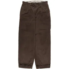 古着 ラルフローレン Ralph Lauren POLO GOLF ポロゴルフ ツータック コーデュロイパンツ メンズw32相当/eaa593206