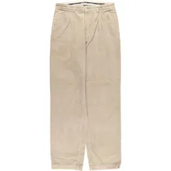 古着 ラルフローレン Ralph Lauren POLO GOLF ポロゴルフ ANDREW PANT ツータック コーデュロイパンツ メンズw34相当/eaa593210