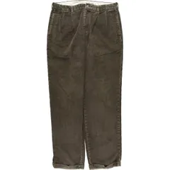 古着 ブルックスブラザーズ Brooks Brothers 346 ツータック コーデュロイパンツ メンズw36相当/eaa596141