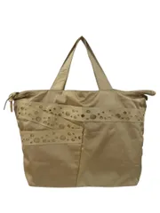 最終お値下げになります】コロンとしたフォルムの刺し子バッグ