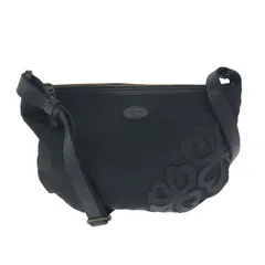 IBIZA イビサ ショルダーバッグ  ナイロン×レザー    ブラック レディース / 240001176179