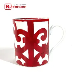 HERMES エルメス マグカップ マグ 〈ガダルキヴィール〉 No1 陶器 レッド