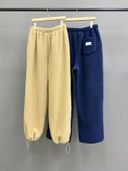 (フリース新作) 뒷라벨 フリース ツーウェイ パンツ (製作 裾 ツーウェイ)