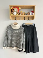 日本ヴィンテージ はぐみ すずこ 森ガール オタク 蒼井 優 レイヤード コーディネートセット