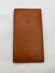 ▽ILBISONTE　イルビゾンテ　革/長財布　オレンジ　01087