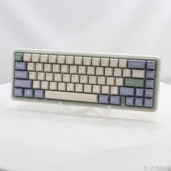〔展示品〕 Varmilo Minilo Eucalyptus Wired 67 ANSI Keyboard シルバー軸 US配列 VXH67A046SL【377】