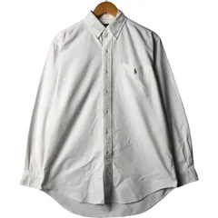 古着 ラルフローレン Ralph Lauren CLASSIC FIT クラシックフィット 長袖 ボタンダウンシャツ メンズM相当 ボタンダウン/eaa592524
