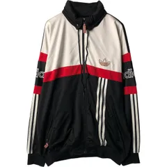 古着 90年代 アディダス adidas バックロゴ ジャージ トラックジャケット メンズXL相当 ヴィンテージ/eaa594465