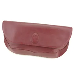 【最大30％OFF★ウィンターセール】カルティエ CARTIER クラッチバッグ マストライン ボルドー レディース 中古