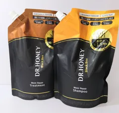 DRハニー ブラックビー モイスト リペア シャンプー・トリートメント 詰め替え 510mLセット