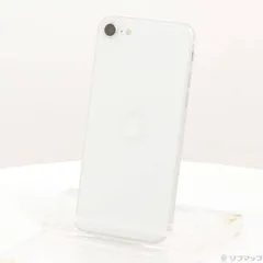 〔中古品〕 iPhone SE 第2世代 64GB ホワイト MX9T2J／A SIMフリー【198】