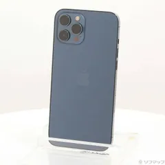 〔中古品〕 iPhone12 Pro Max 256GB パシフィックブルー MGD23J／A SIMフリー【198】
