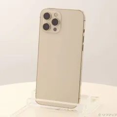 〔中古品〕 iPhone12 Pro Max 128GB ゴールド MGCW3J／A SIMフリー【348】