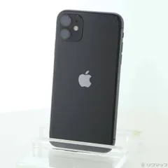 〔中古品〕 iPhone11 64GB ブラック MHDA3J／A SIMフリー【352】